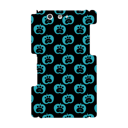 肉球リンゴのスマホケース【青リンゴ】 ARROWS SV(F-03H）