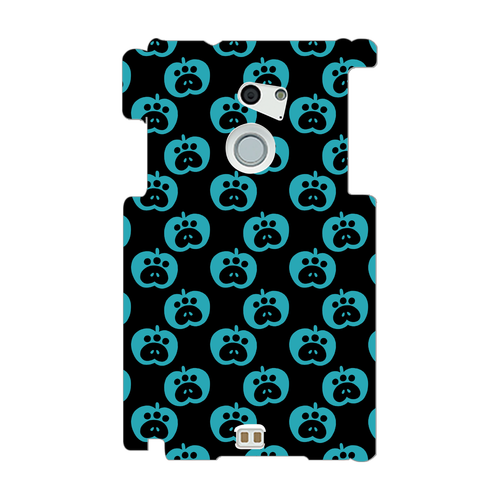 肉球リンゴのスマホケース【青リンゴ】 ARROWS Fit(F-01H)