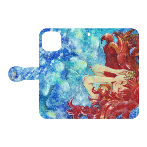 思ひ出の海　iPhone12/12pro  iPhone12/12pro 手帳型スマホケース