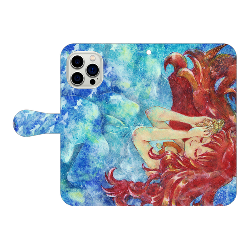 思ひ出の海　iPhone15 Pro Max iPhone15 Pro Max 手帳型スマホケース