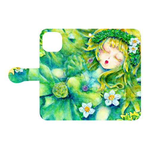 窓の外　iPhone12/12pro iPhone12/12pro 手帳型スマホケース