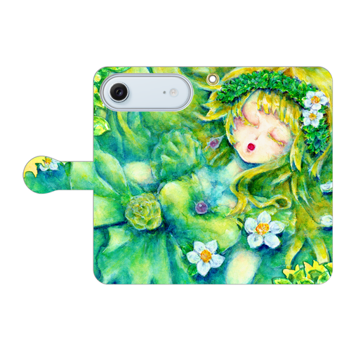 窓の外　iPhone17 Air  手帳型ベルト付きiPhone17 Air