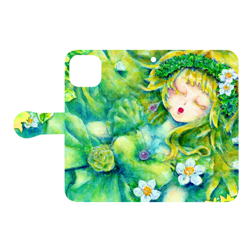 窓の外　iPhone11  iPhone11 手帳型スマホケース