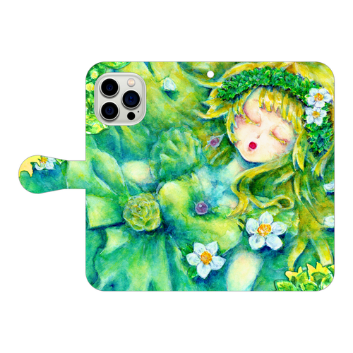 窓の外　iPhone15 Pro Max iPhone15 Pro Max 手帳型スマホケース