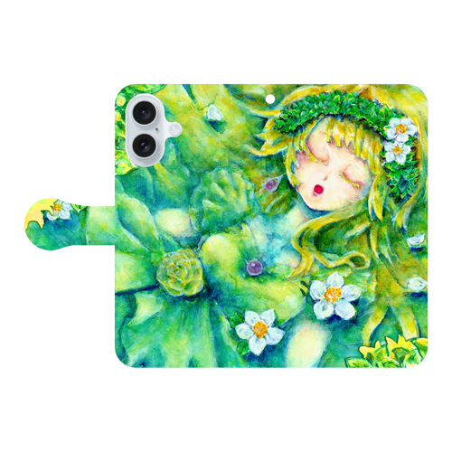 窓の外　iPhone16 iPhone16 手帳型スマホケース