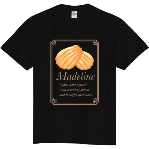 しっとりふわふわマドレーヌ 定番Ｔシャツ