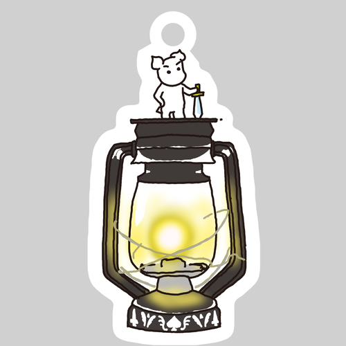 ト・ランプ｜スペード ダイカットアクリルキーホルダー(6×6cm)