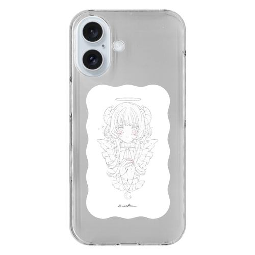 【オリラボ限定】スマホケース iPhone16 (透明)(ハードケース)
