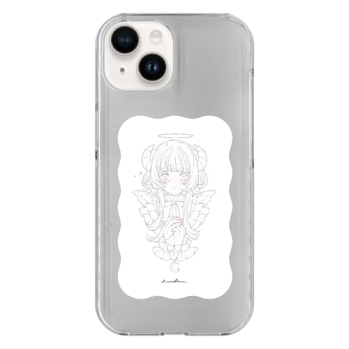 【オリラボ限定】スマホケース iPhone15 (透明)(ハードケース)