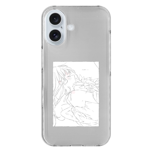 【オリラボ限定】スマホケース iPhone16 (透明)(ハードケース)