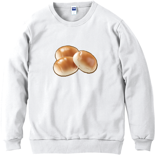 ♪あんぱん・食パン・カレーパン～の、ロールパン☆彡 軽量スウェット