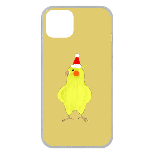オカメインコのクリスマス iPhone13 ソフトケース (TPU)
