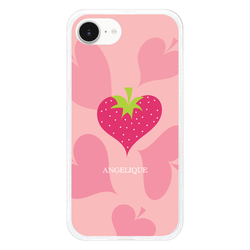 ストロベリー iPhone16e/17e TPUケース
