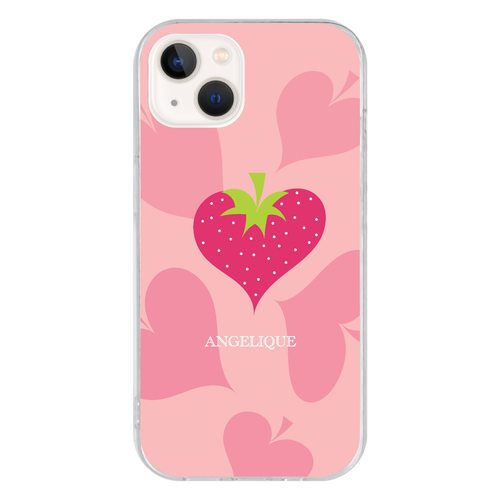 ストロベリー iPhone14 ソフトケース (TPU)