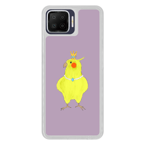 お姫様みたいなオカメインコ OPPO A73 TPUケース
