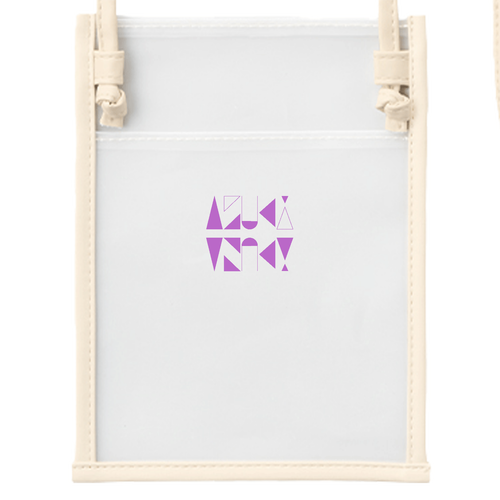 【2025】AZUKIロゴ サコッシュ(ロゴ紫) EVAサコッシュ