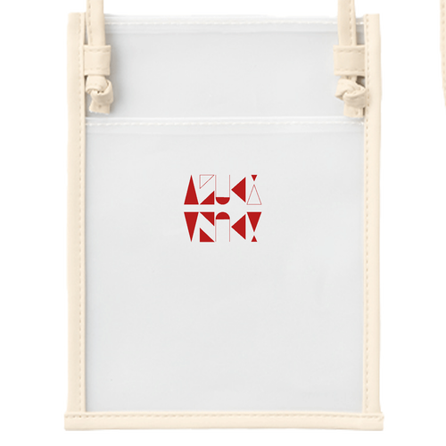 【2025】AZUKIロゴ サコッシュ(ロゴ赤) EVAサコッシュ