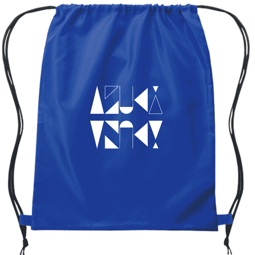 【2025】AZUKIロゴ ナップサック(ロゴ白) イベントリュック