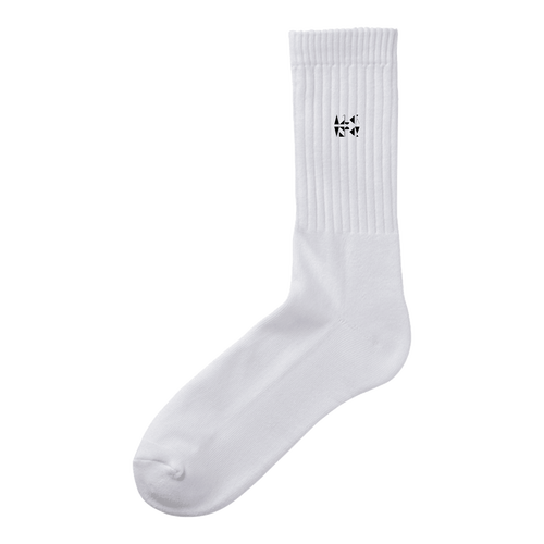 【2025】AZUKIロゴ ソックス(ロゴ黒) クルーソックス