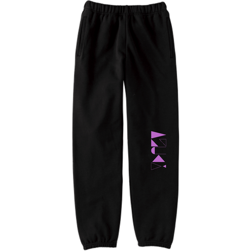 【2025】AZUKIロゴ スウェットパンツ(ロゴ紫) 定番スウェットパンツ