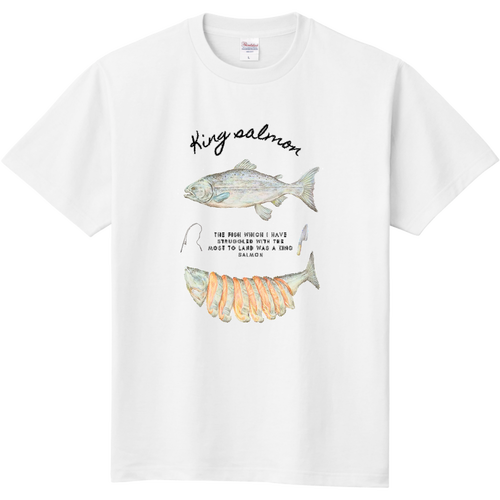 キング サーモン 定番Ｔシャツ