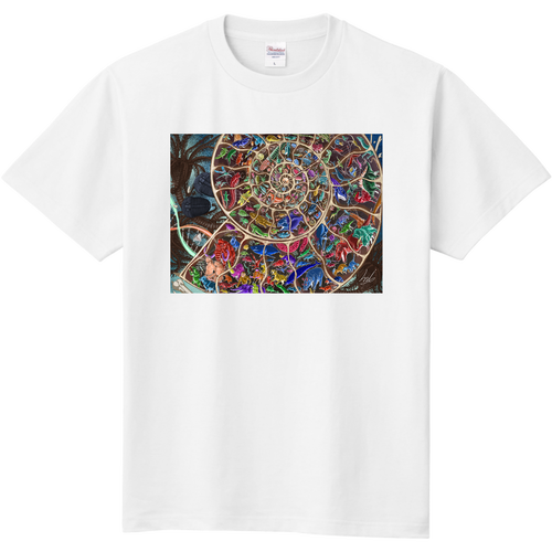 進化論〜地球40億年史〜 定番Ｔシャツ