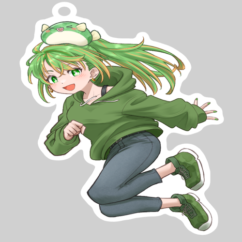 フグ田も連れてってアクキー ダイカットアクリルキーホルダー(75×100mm)