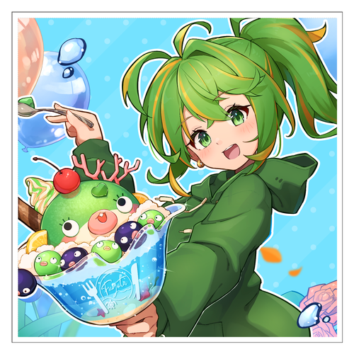 フグ田バースデー記念ステッカー 160mmクリアステッカー・シール