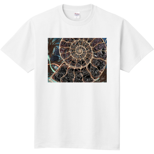 進化論〜地球40億年史〜ブラックバージョン キッズＴシャツ