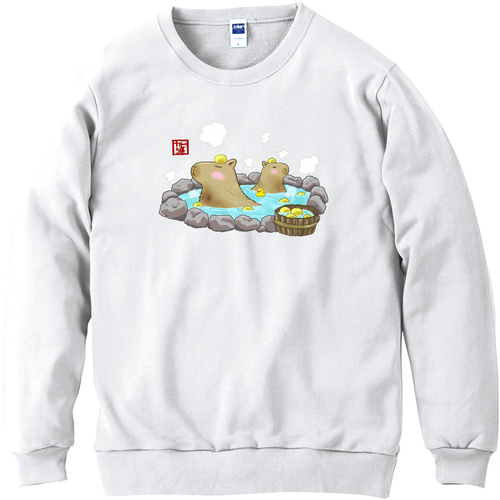 カピバラ温泉 軽量スウェット