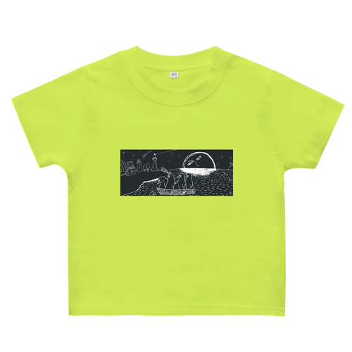旅するペンギン ヘビーウェイトベビーＴシャツ