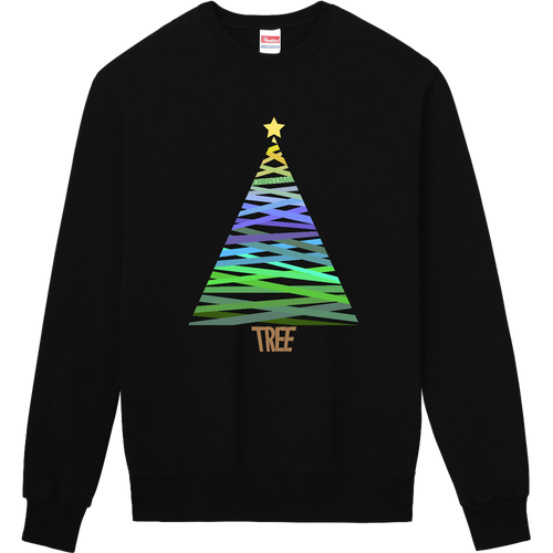 CHRISTMAS TREE／クリスマスツリー・シンプル 定番スウェット