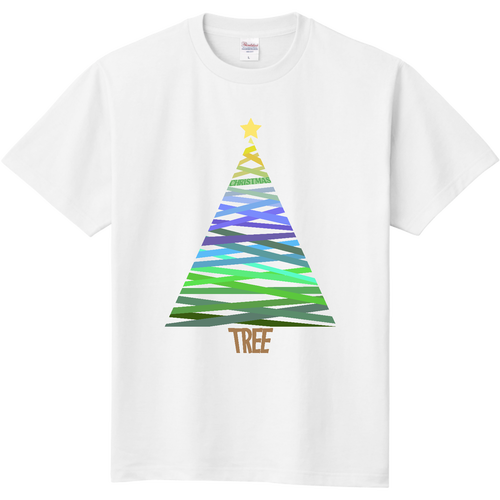 CHRISTMAS TREE／クリスマスツリー・シンプル 定番Ｔシャツ