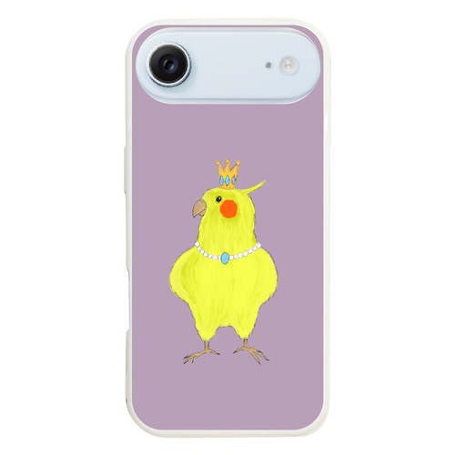 お姫様みたいなオカメインコ iPhone17 Air (ハードケース)
