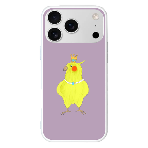 お姫様みたいなオカメインコ iPhone17 ProMax (ハードケース)