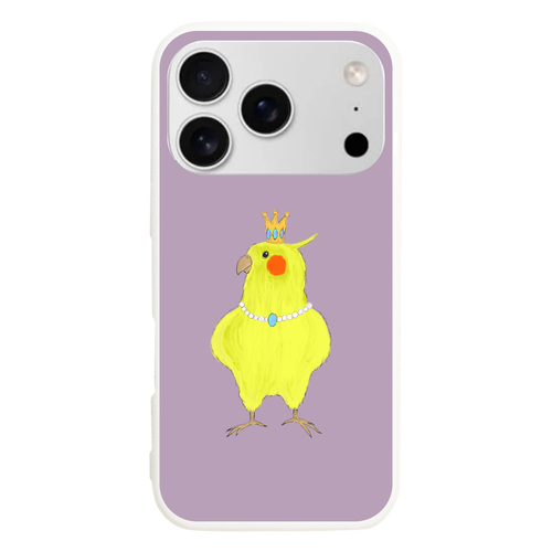 お姫様みたいなオカメインコ iPhone17 Pro (ハードケース)