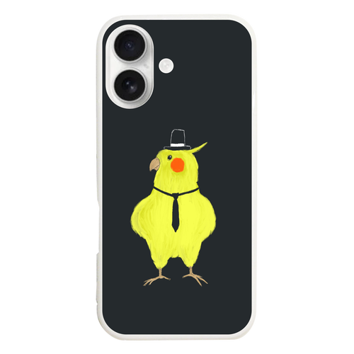 スパイみたいなオカメインコ iPhone17 (ハードケース)