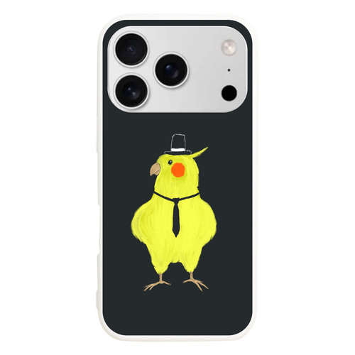スパイみたいなオカメインコ iPhone17 Pro (ハードケース)