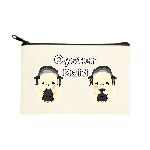 牡蠣のメイドさん キャンバスポーチ（S）