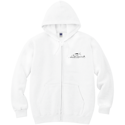 テンパった 軽量ジップアップパーカー