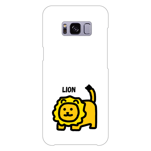 ライオン Galaxy S8 (SC-02J)(白)
