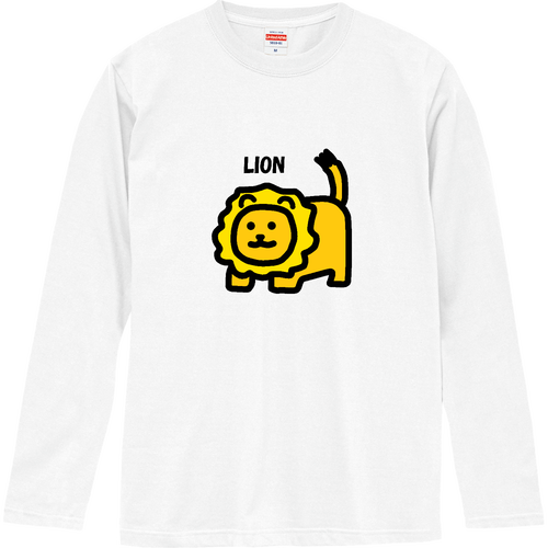 ライオン ロングスリーブTシャツ
