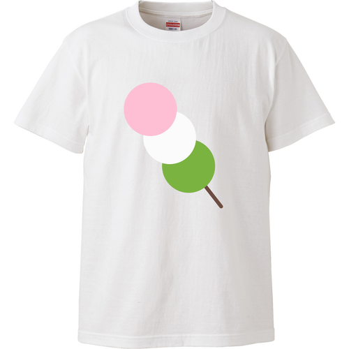 ３色団子 〇〇〇- ハイクオリティーTシャツ