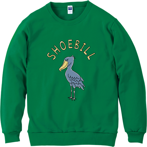 ハシビロコウ 軽量スウェット