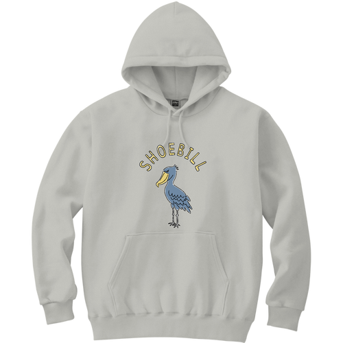 ハシビロコウ 軽量プルパーカー (長袖プリント)