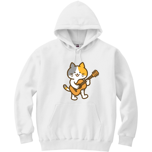 にゃんロック！ 軽量プルパーカー (長袖プリント)