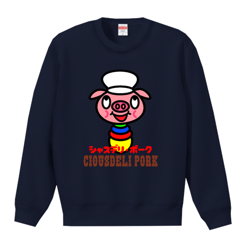 Vimy Tone T／Cクルーネックスウェット