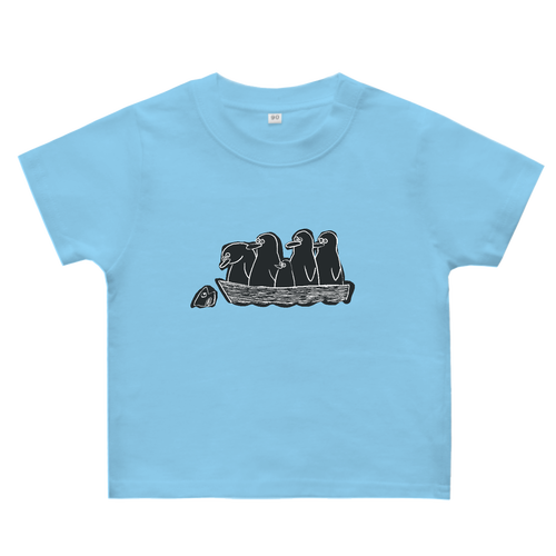旅するペンギン ヘビーウェイトベビーＴシャツ