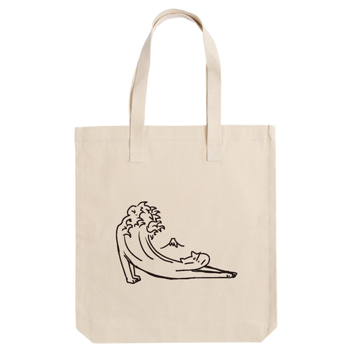 神奈川沖にゃみ裏 アーバントート【白プリントあり】