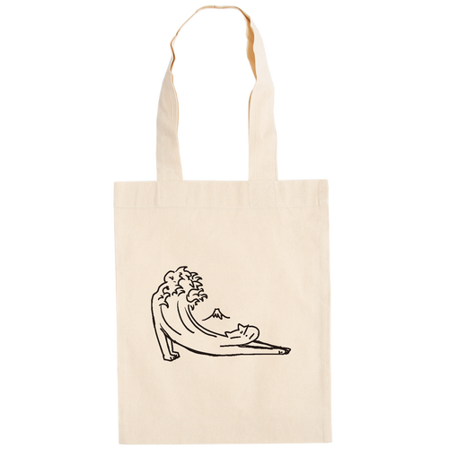 神奈川沖にゃみ裏 ドイツテューテ【白プリントあり】